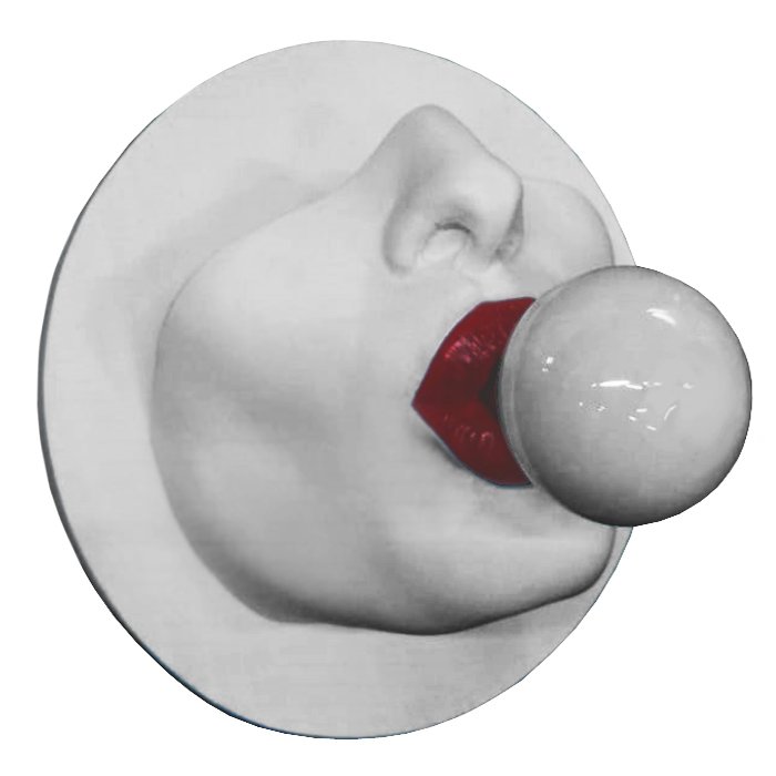 Бра Bulb in the Mouth Wall lamp Белый Красный Бра Bulb in the Mouth Wall lamp Белый Красный в Липецке | Loft Concept