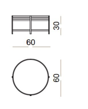 Столик Ula Low table ULA001 Столик Ula Low table ULA001 в Липецке