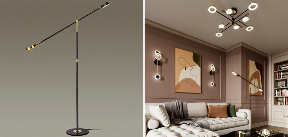 Торшер с регулировкой Bendik Lighting Торшер с регулировкой Bendik Lighting - Loft-Concept в Липецке