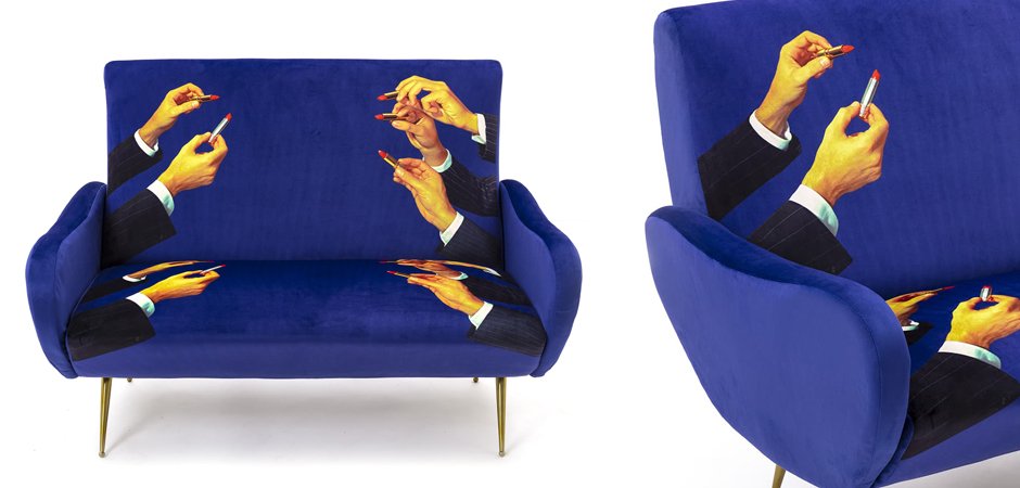 Диван Seletti Sofa Two Seater Lipsticks Диван Seletti Sofa Two Seater Lipsticks - Loft-Concept в Липецке