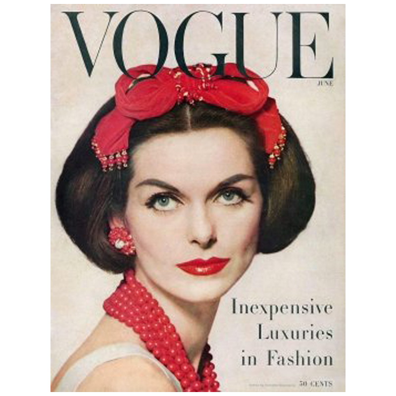 Постер Vogue Cover 1956 June Постер Vogue Cover 1956 June в Липецке | Loft Concept