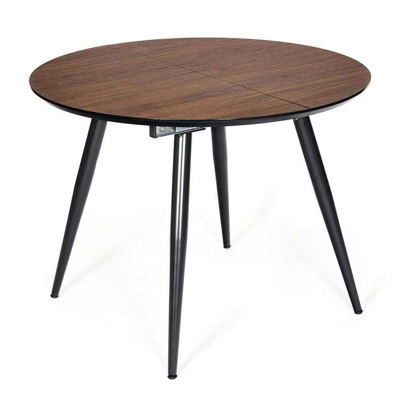 Стол раскладной Dark Walnut Грецкий орех Черный Стол раскладной Dark Walnut Грецкий орех Черный в Липецке | Loft Concept