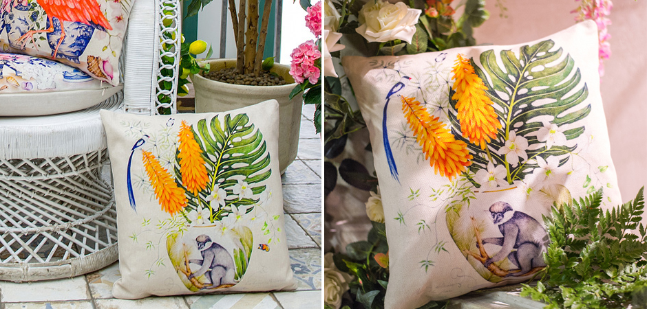 Декоративная подушка Little Monkey Pillow Декоративная подушка Little Monkey Pillow - Loft-Concept в Липецке