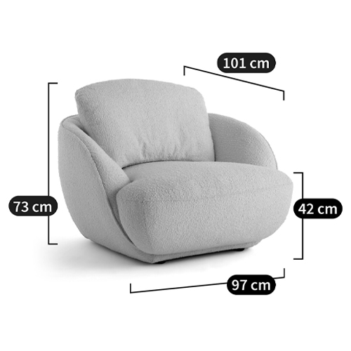 Полукруглое мягкое кресло Halle Green Armchair Полукруглое мягкое кресло Halle Green Armchair в Липецке