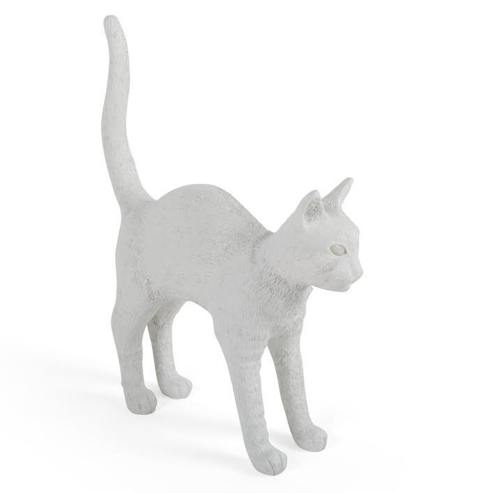 Лампа Seletti Jobby The Cat White Белый в Липецке | Loft Concept 
