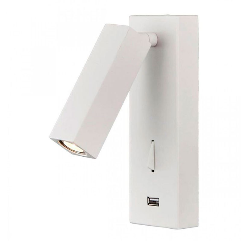 Бра Chelsom WALL LED DOCK White USB Белый Бра Chelsom WALL LED DOCK White USB Белый в Липецке | Loft Concept