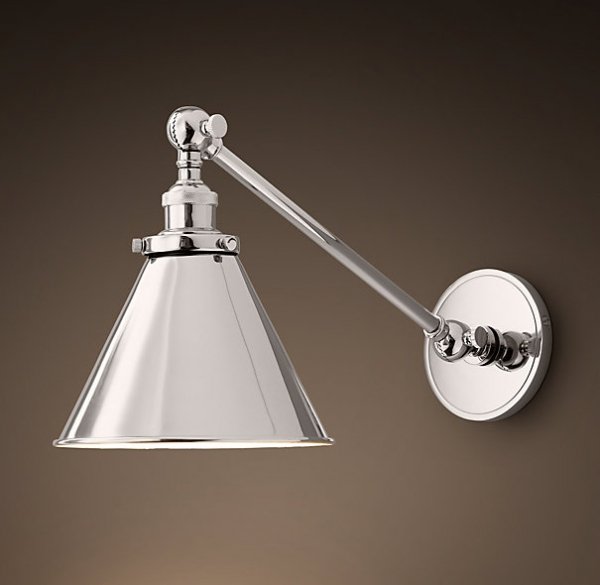 Бра 20TH C Library Single Sconce silver Бра 20TH C Library Single Sconce silver в Липецке | Loft Concept