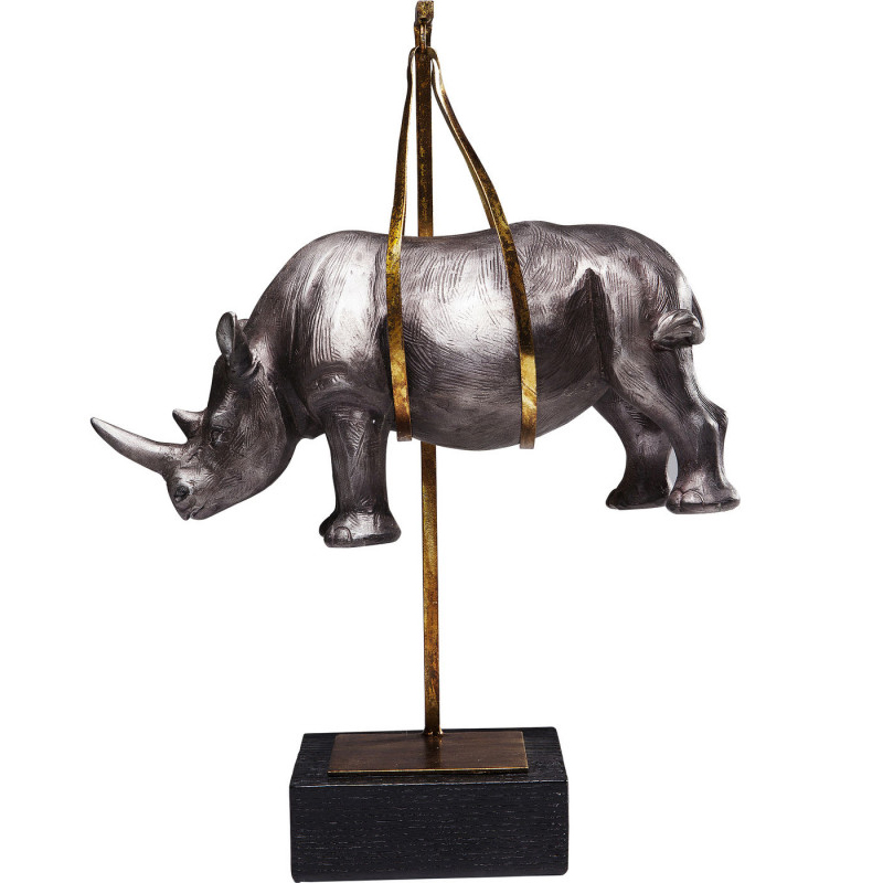 Статуэтка Hanged Rhino Сталь Статуэтка Hanged Rhino Сталь в Липецке | Loft Concept