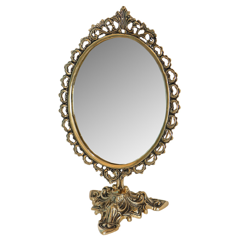 Зеркало настольное в бронзовой раме Royal Bronze Mirrors  Бронза в Липецке | Loft Concept 