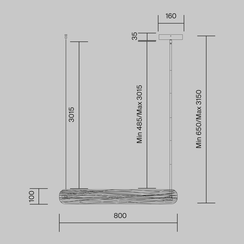 Подвесной светильник Frostum в Липецке