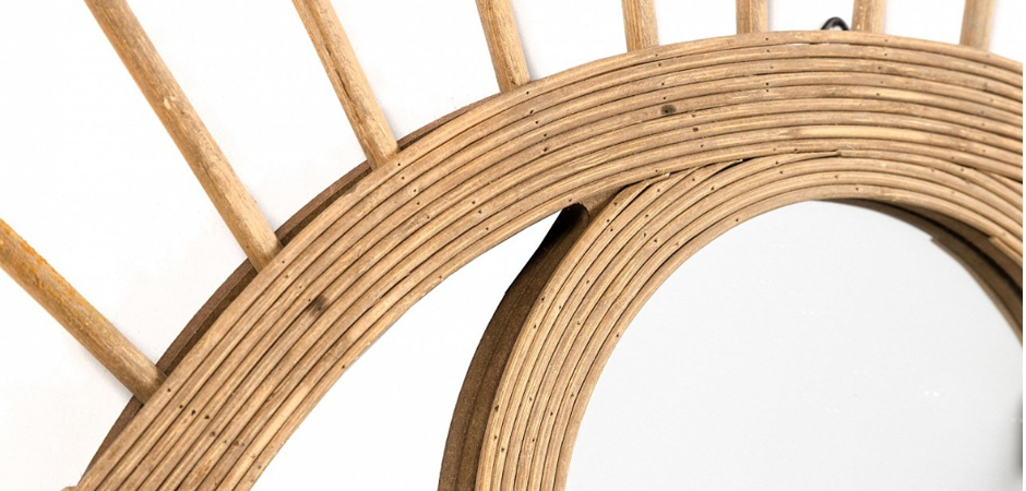 Зеркало Mirror Wooden Eye Зеркало Mirror Wooden Eye - Loft-Concept в Липецке