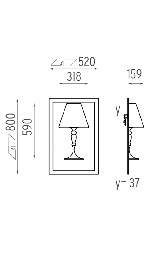 Настенный Светильник Flos Abajourd Hui Small Lampada da parete Настенный Светильник Flos Abajourd Hui Small Lampada da parete в Липецке