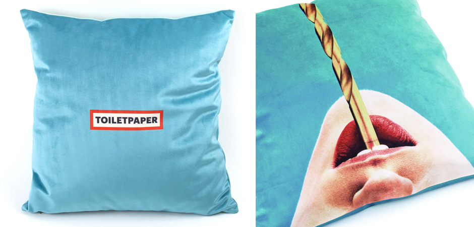 Подушка Seletti Cushion Drill Design Toiletpaper Подушка Seletti Cushion Drill Design Toiletpaper - Loft-Concept в Липецке