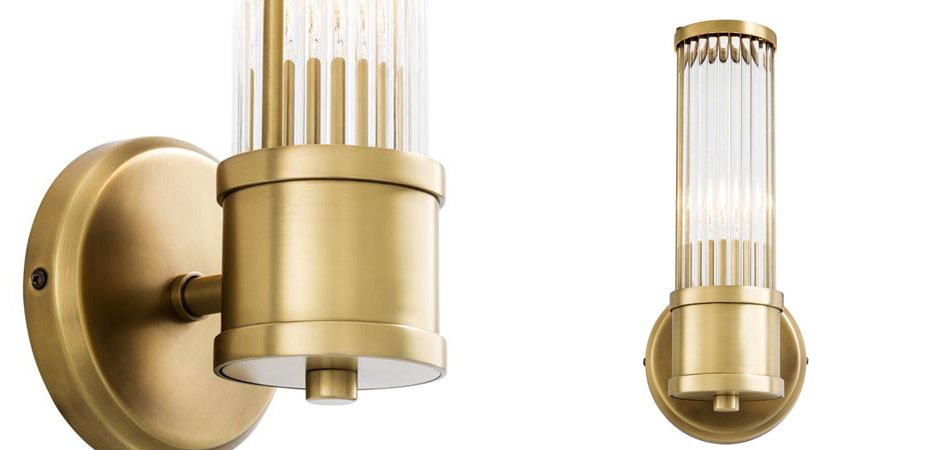 Бра Wall Lamp Claridges Single Brass Бра Wall Lamp Claridges Single Brass - Loft-Concept в Липецке