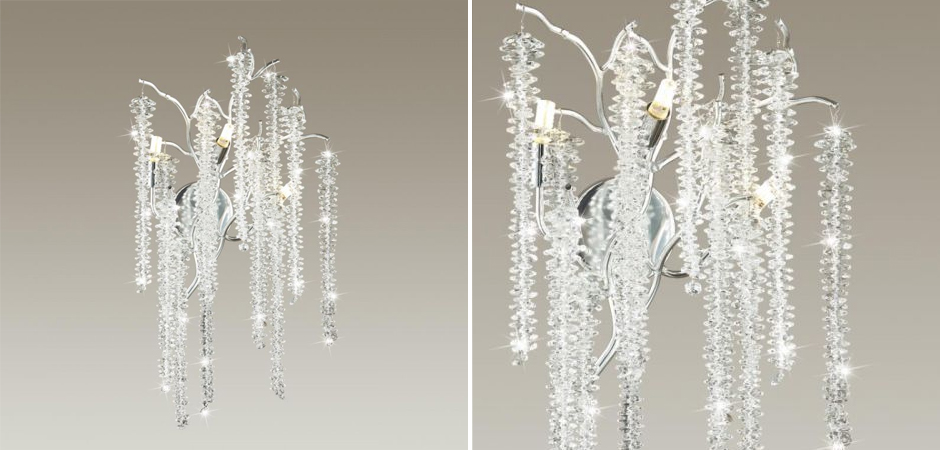 Бра Fairy Tree Silver на 3 лампы Бра Fairy Tree Silver на 3 лампы - Loft-Concept в Липецке