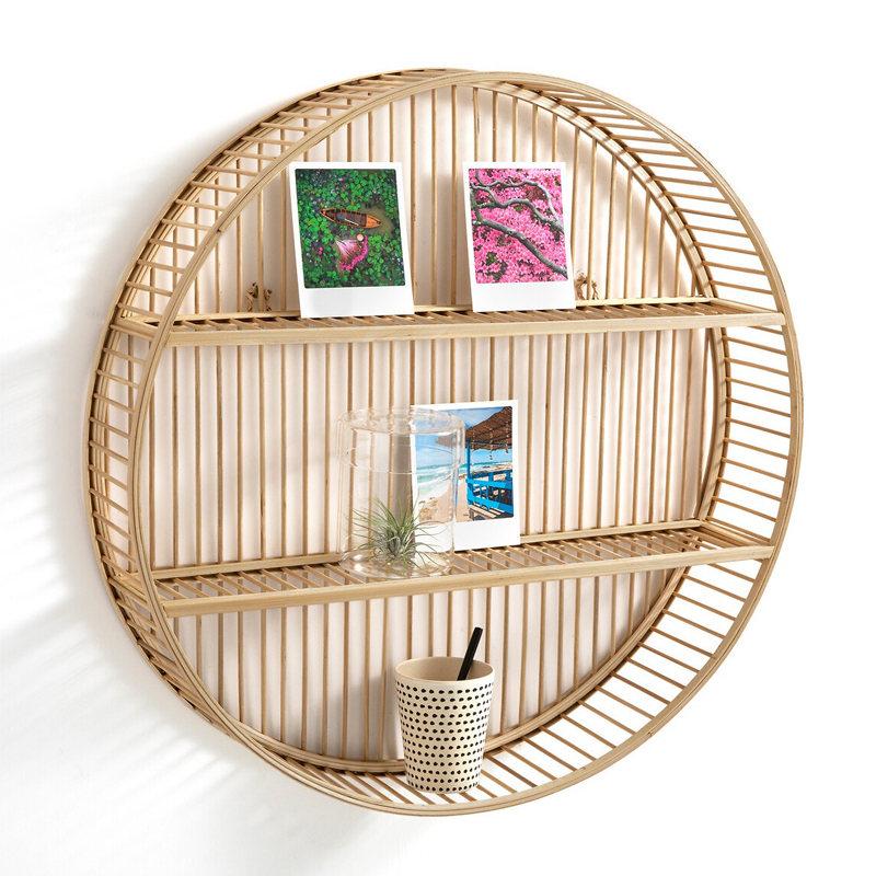 Полка Wicker Bamboo Shelf Полка Wicker Bamboo Shelf в Липецке | Loft Concept