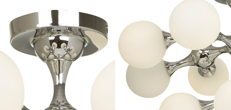 Потолочный светильник MOONDROP Lamp Chromium 13 Потолочный светильник MOONDROP Lamp Chromium 13 - Loft-Concept в Липецке