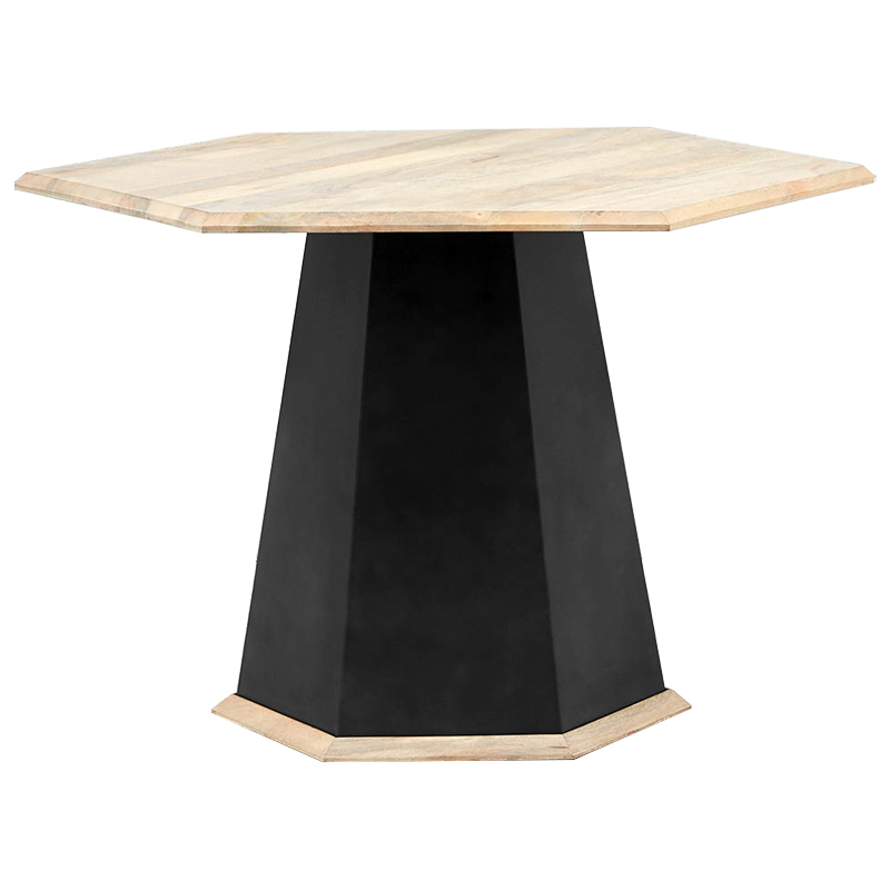 Обеденный стол Xanthe Hexagonal Dining Table Черный ivory ( слоновая кость ) Обеденный стол Xanthe Hexagonal Dining Table Черный ivory ( слоновая кость ) в Липецке | Loft Concept