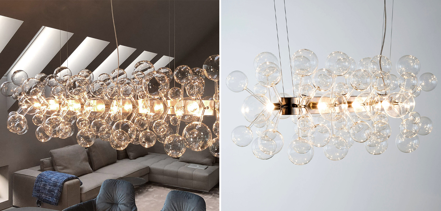 Линейная Люстра Cloud Isabel Hamm Licht - фото