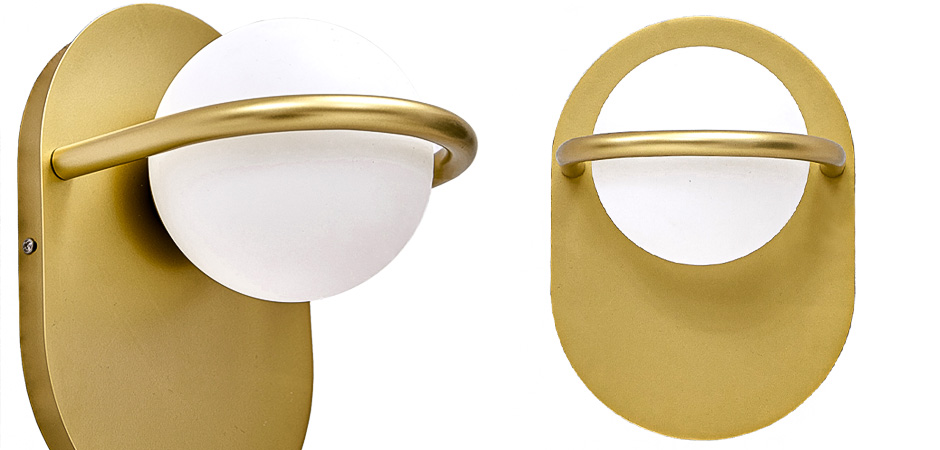 Бра Gold Holds Ball Sconces Бра Gold Holds Ball Sconces - Loft-Concept в Липецке