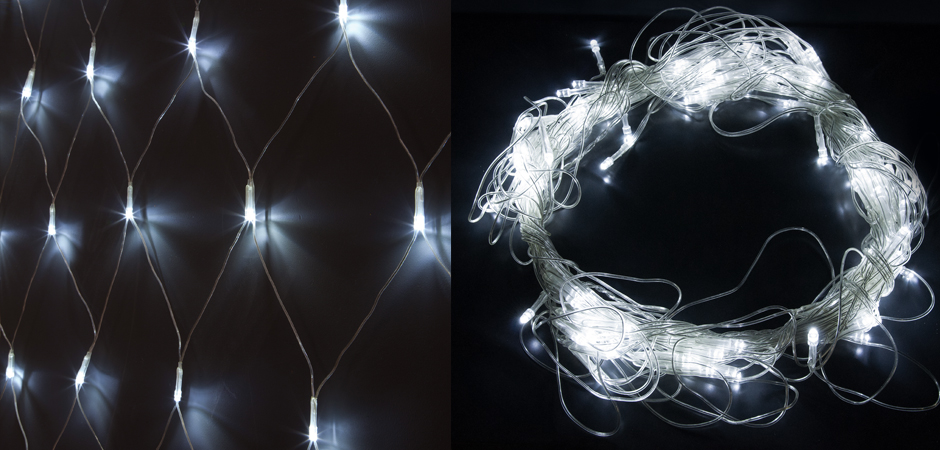 Гирлянда-Сетка Белым свет диодов - Loft-Concept в Липецке