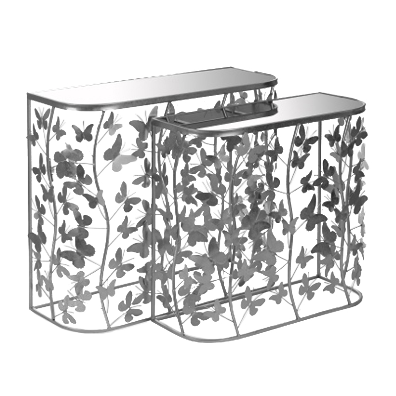Консоль Silver Butterfly Серебряный Консоль Silver Butterfly Серебряный в Липецке | Loft Concept
