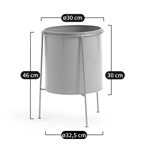Кашпо из металла Elevated Planters красное Кашпо из металла Elevated Planters красное в Липецке