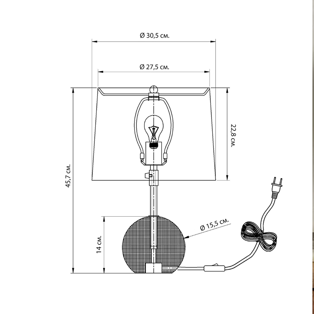 Настольная лампа на круглом основании из дерева Table Lamp Wood Настольная лампа на круглом основании из дерева Table Lamp Wood в Липецке