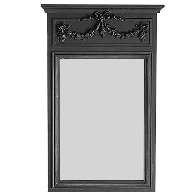 Зеркало Arcadie Mirror Black Винтажный черный Зеркало Arcadie Mirror Black Винтажный черный в Липецке | Loft Concept