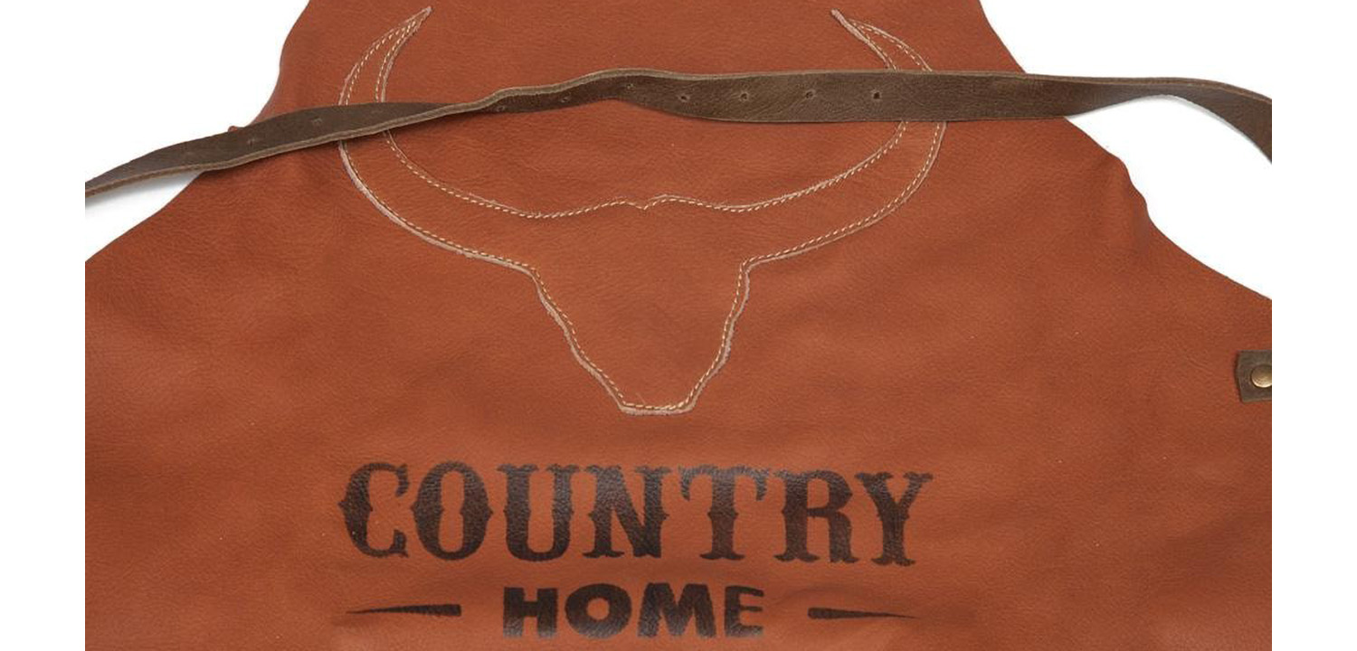 Фартук для барбекю из кожи буйвола - фото