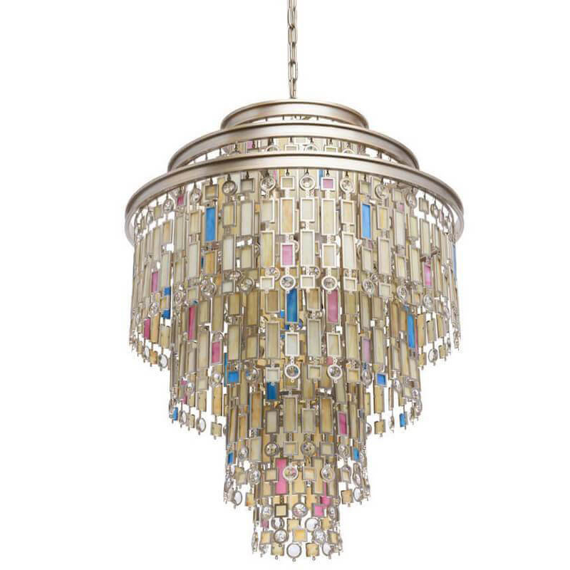 Люстра Cascade Chandelier 61 Мульти Золотой Люстра Cascade Chandelier 61 Мульти Золотой в Липецке | Loft Concept