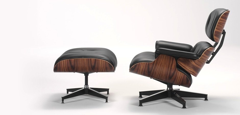 Кресло Eames Lounge Chair & Ottoman Кресло Eames Lounge Chair & Ottoman - Loft-Concept в Липецке