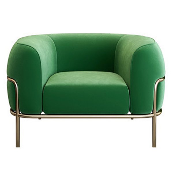 Кресло SOPHIE Armchair Зеленый Латунь Кресло SOPHIE Armchair Зеленый Латунь в Липецке | Loft Concept