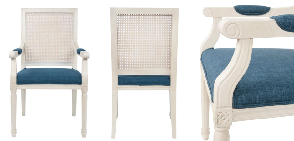 Стул French chairs Provence Garden White ArmChair Стул French chairs Provence Garden White ArmChair - Loft-Concept в Липецке