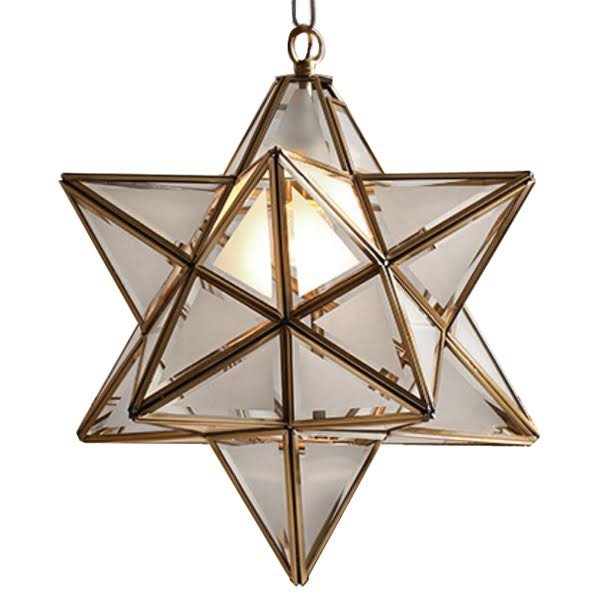 Светильник Star Frosted Glass Глянцевое золото Светильник Star Frosted Glass Глянцевое золото в Липецке | Loft Concept
