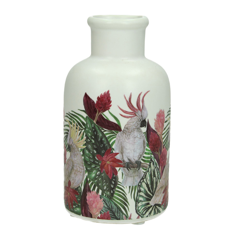 Ваза Exotic Garden Vase 15 Белый Мульти Ваза Exotic Garden Vase 15 Белый Мульти в Липецке | Loft Concept