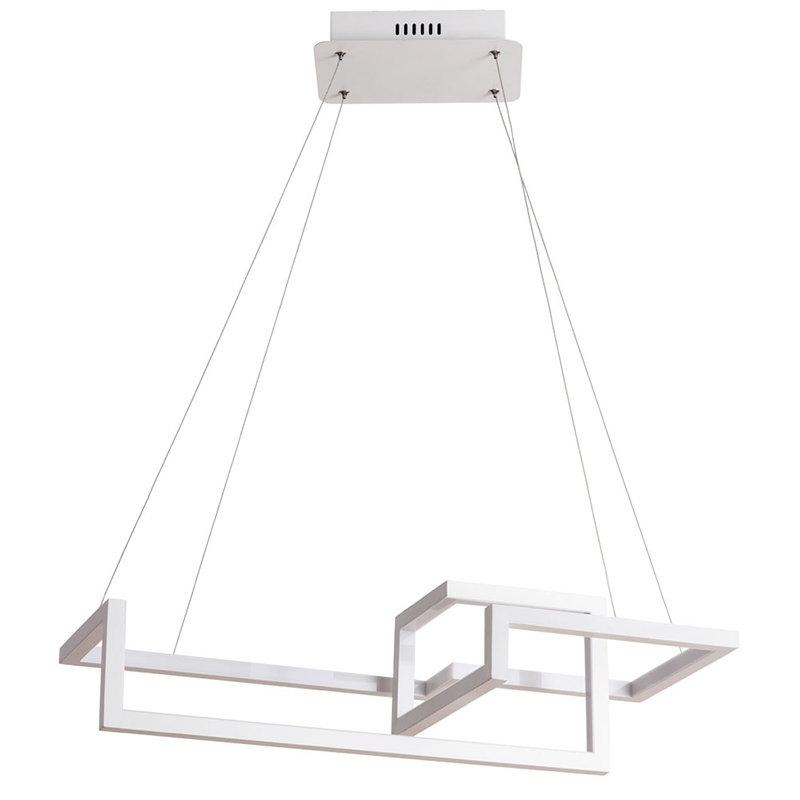 Люстра Esther Geometric White Chandelier I Белый Люстра Esther Geometric White Chandelier I Белый в Липецке | Loft Concept