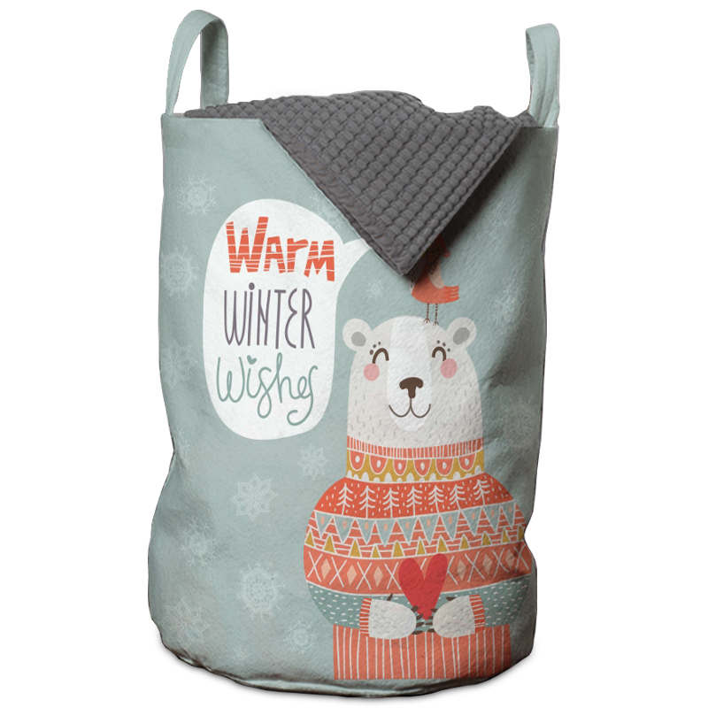 Корзина Warm winter wishes Basket Мульти Корзина Warm winter wishes Basket Мульти в Липецке | Loft Concept