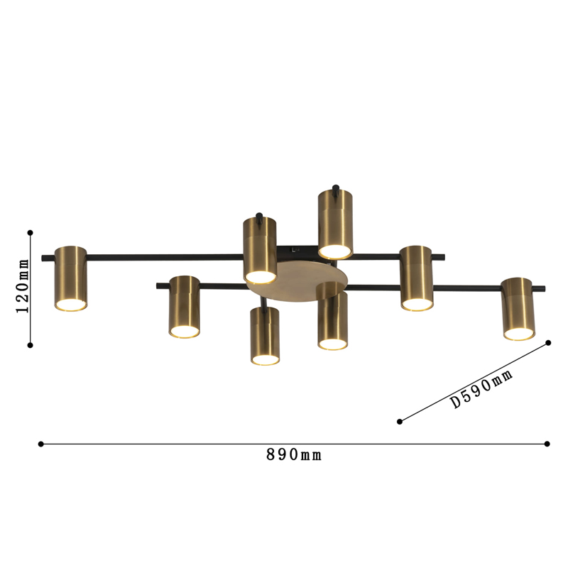 Потолочный светильник Tribes Chandelier Gold Потолочный светильник Tribes Chandelier Gold в Липецке