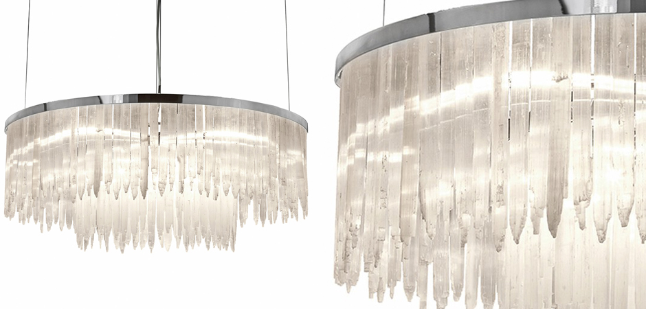 Люстра LAMP SELENITE MINI Nickel Oval Люстра LAMP SELENITE MINI Nickel Oval - Loft-Concept в Липецке