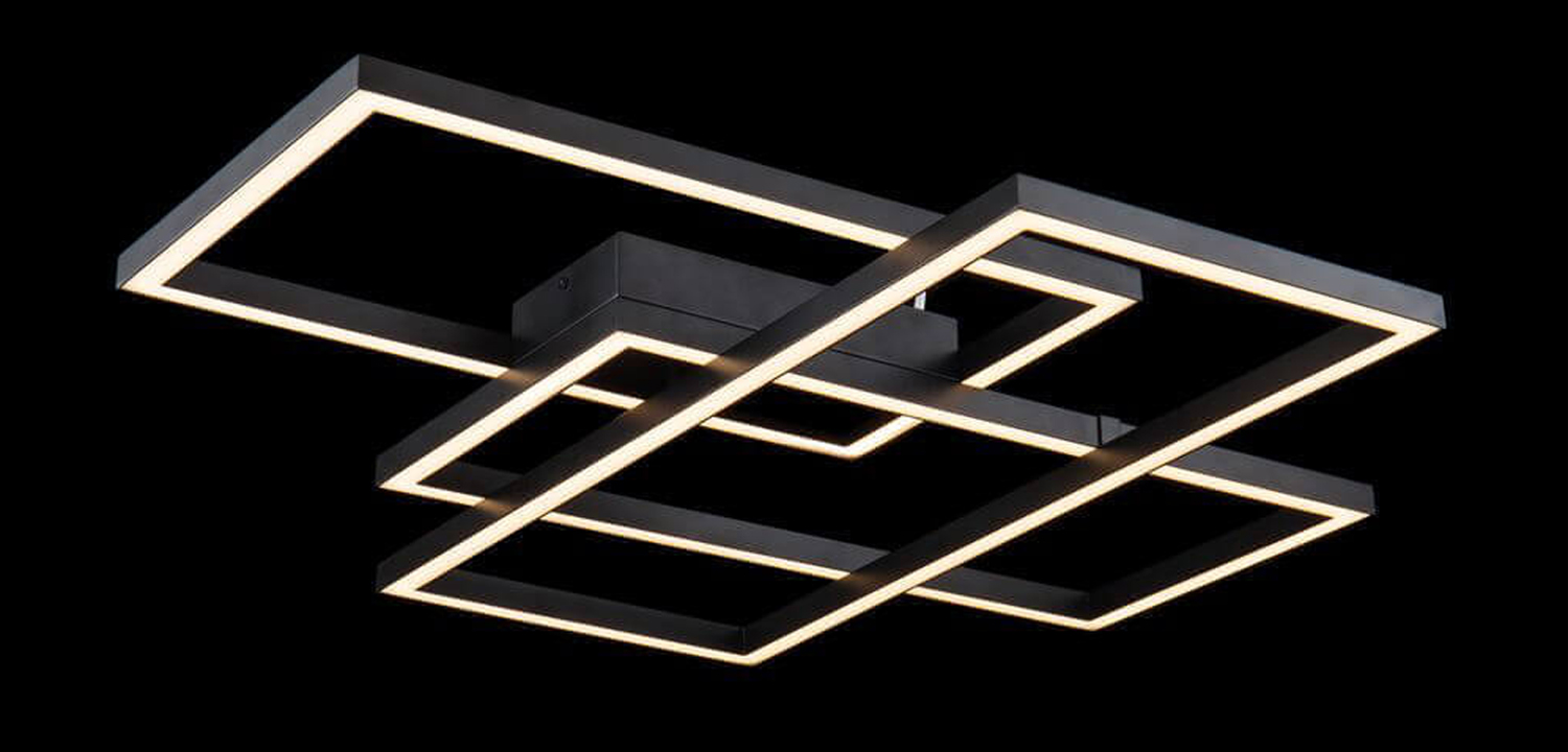 Потолочный светильник Smeragde Light black - фото