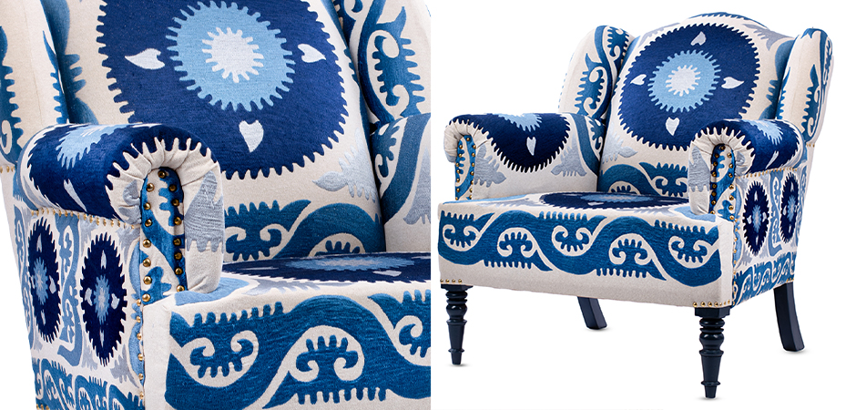 Кресло Accent Chairs Indigo Sun Кресло Accent Chairs Indigo Sun - Loft-Concept в Липецке