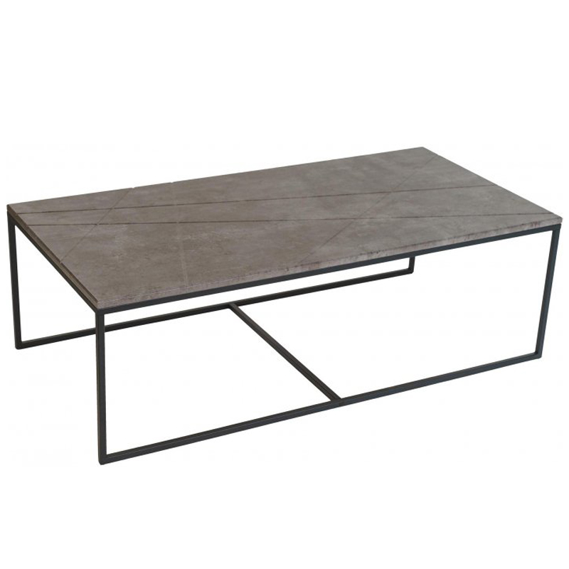 Кофейный стол Fidan Coffee Table Серый бетон Кофейный стол Fidan Coffee Table Серый бетон в Липецке | Loft Concept