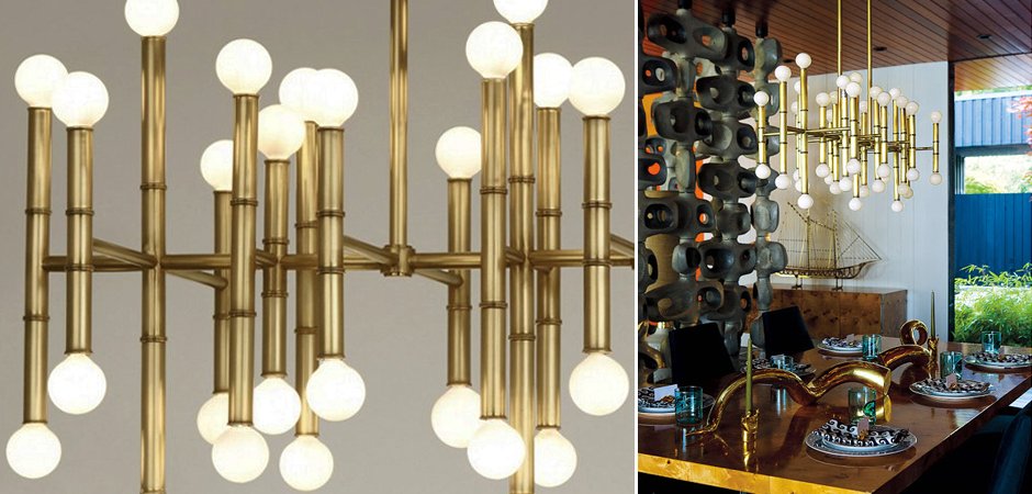 Люстра Meurice Rectangular Chandelier Jonathan Adler Люстра Meurice Rectangular Chandelier Jonathan Adler - Loft-Concept в Липецке
