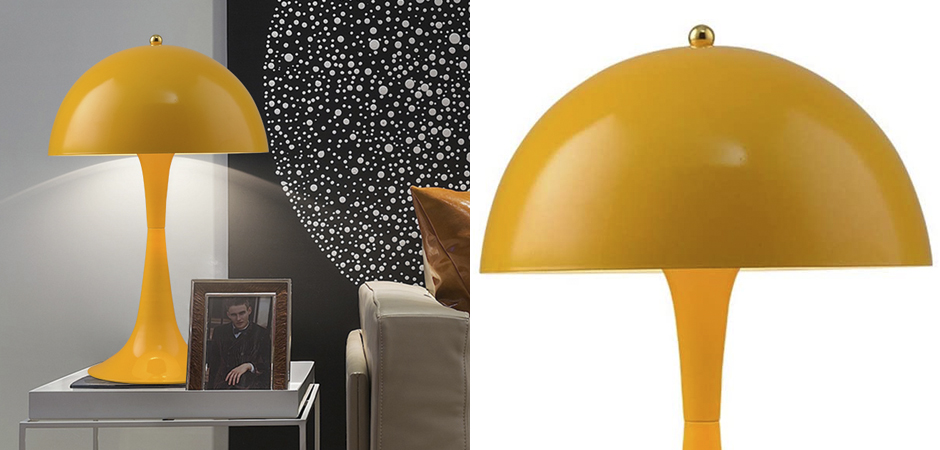 Настольная лампа Walter Table Lamp yellow Настольная лампа Walter Table Lamp yellow - Loft-Concept в Липецке