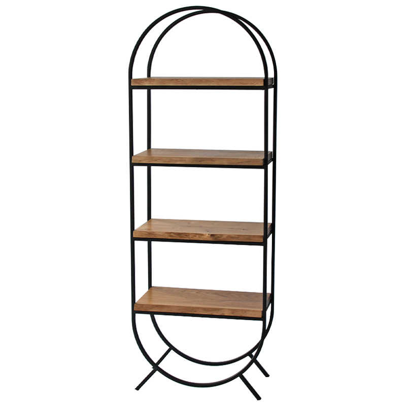 Стеллаж Moses Industrial Metal Rust Rack Черный Коричневый Стеллаж Moses Industrial Metal Rust Rack Черный Коричневый в Липецке | Loft Concept