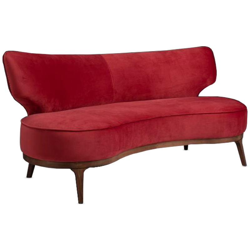 Диван Авиньон Avignon sofa Коралловый Диван Авиньон Avignon sofa Коралловый в Липецке | Loft Concept