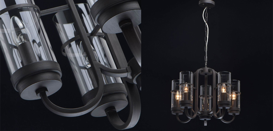 Люстра Glass Beaker lamps 5 Люстра Glass Beaker lamps 5 - Loft-Concept в Липецке