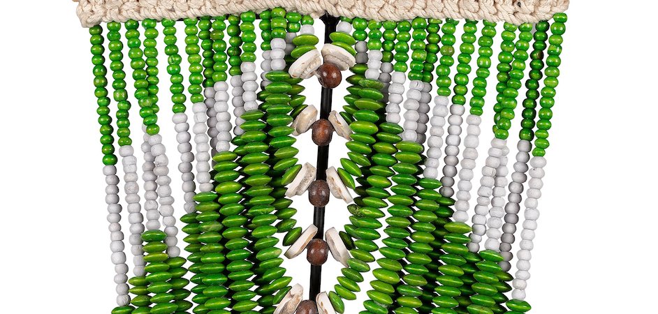 Африканское Ожерелье на подставке NECKLACE GREEN Африканское Ожерелье на подставке NECKLACE GREEN - Loft-Concept в Липецке