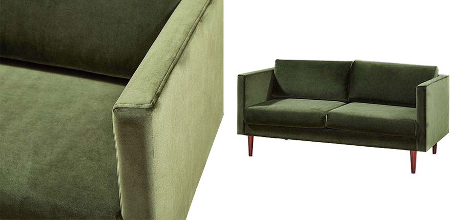 Диван Simple Forms Sofa Green Диван Simple Forms Sofa Green - Loft-Concept в Липецке